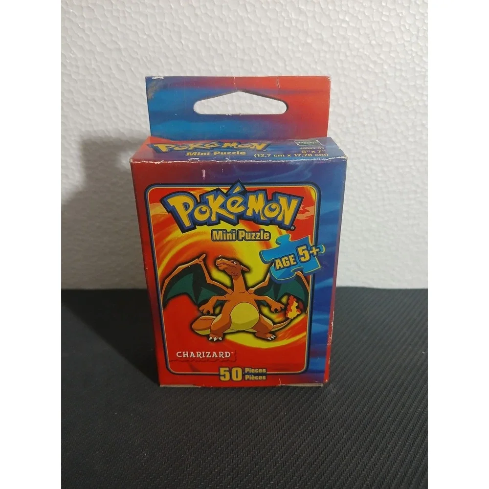 Pokémon Charizard 2004 Hasbro 50 Piece Mini Puzzles Read Sealed Bag Complete